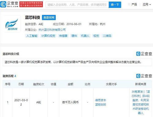 藍芯科技完成A輪融資，深化計算機視覺算法與軟硬件整合布局
